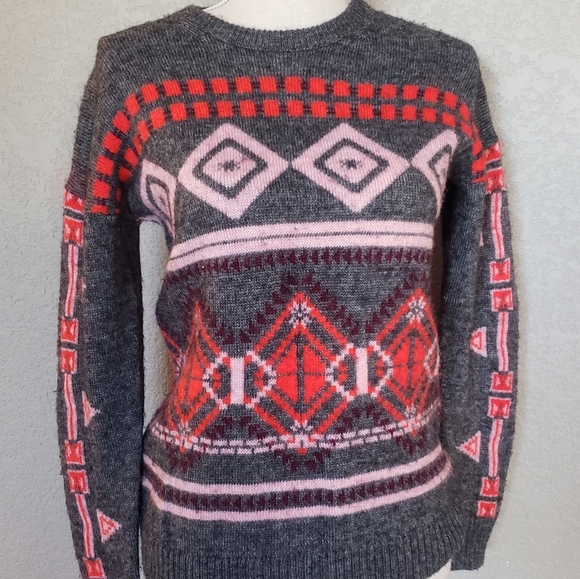 J.crew Aztec sweater - Picture 2 of 6
